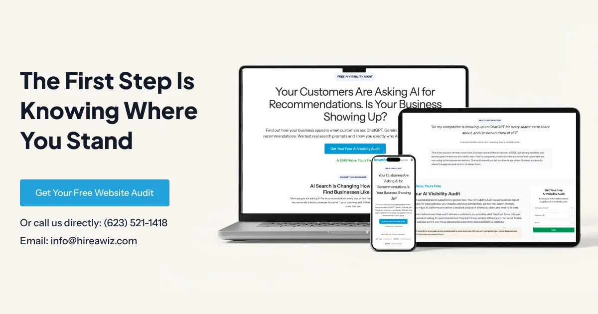 Get Your Free Website Audit