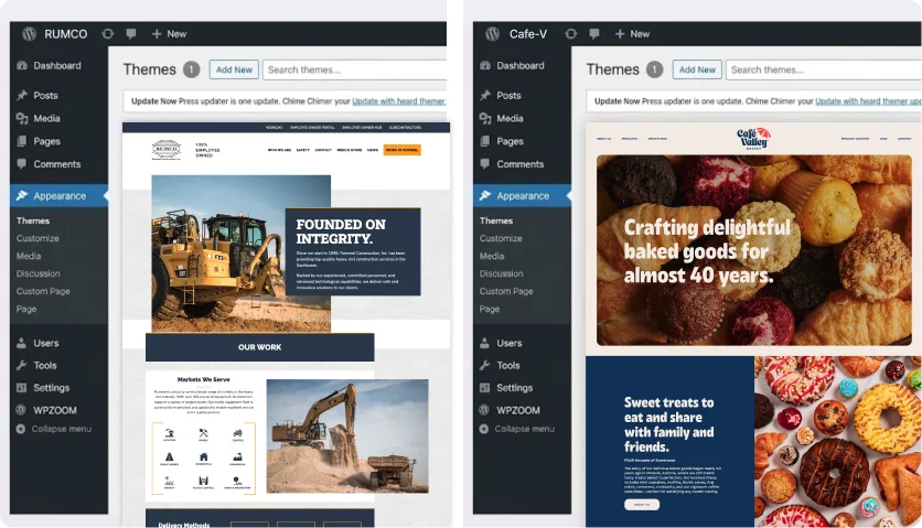 Custom WordPress Themes Custom WordPress Themes