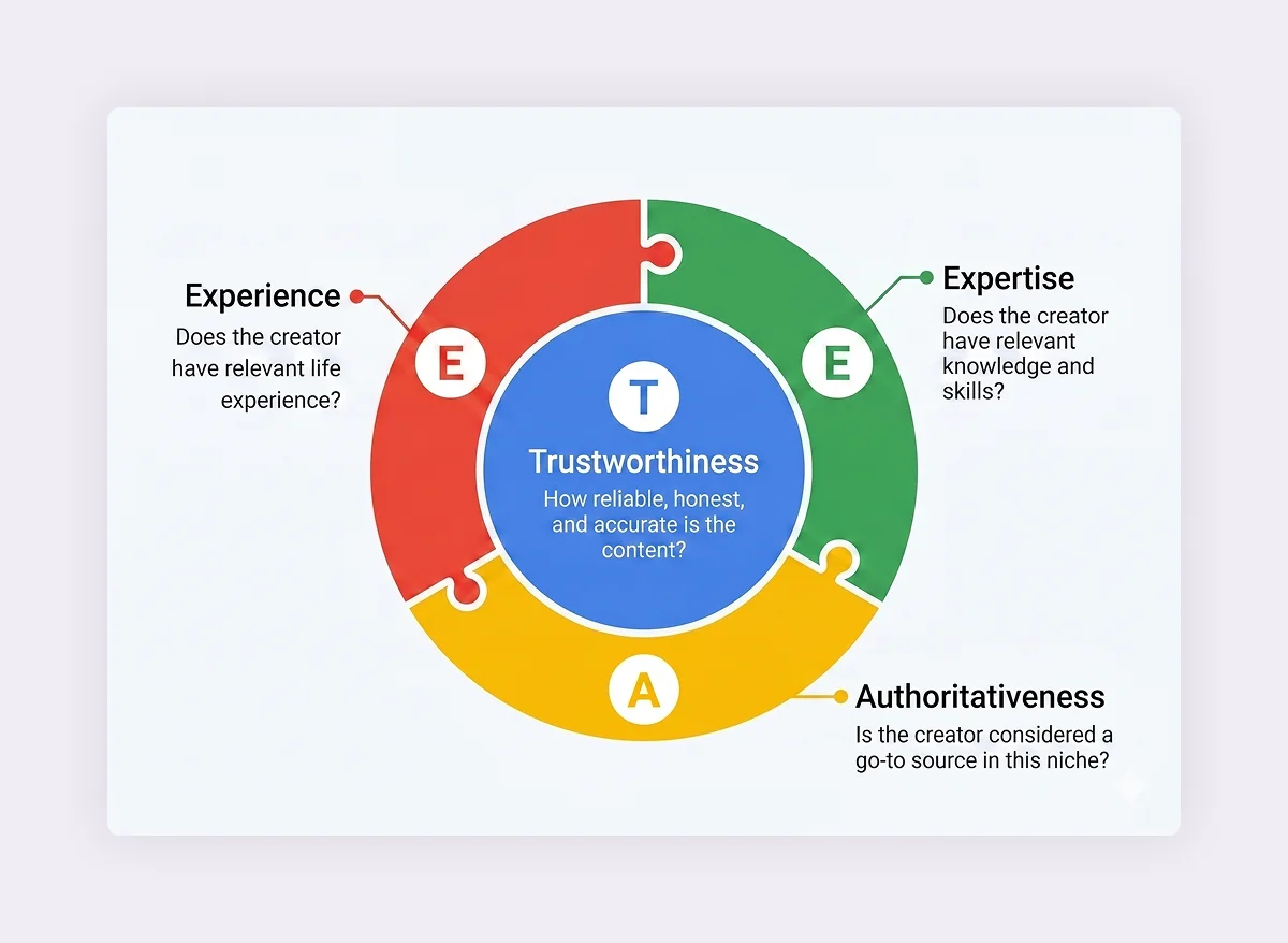 E-E-A-T: The Framework Google Uses to Judge Your Content E-E-A-T: The Framework Google Uses to Judge Your Content
